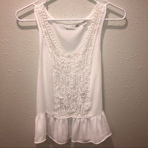 Lauren Conrad Lace Sheer Tank